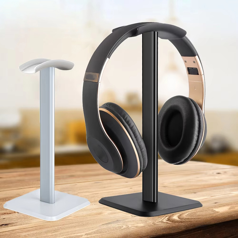 Tech Accessories For Desk - Plastic Desktop Headphone Stand Portable Gaming