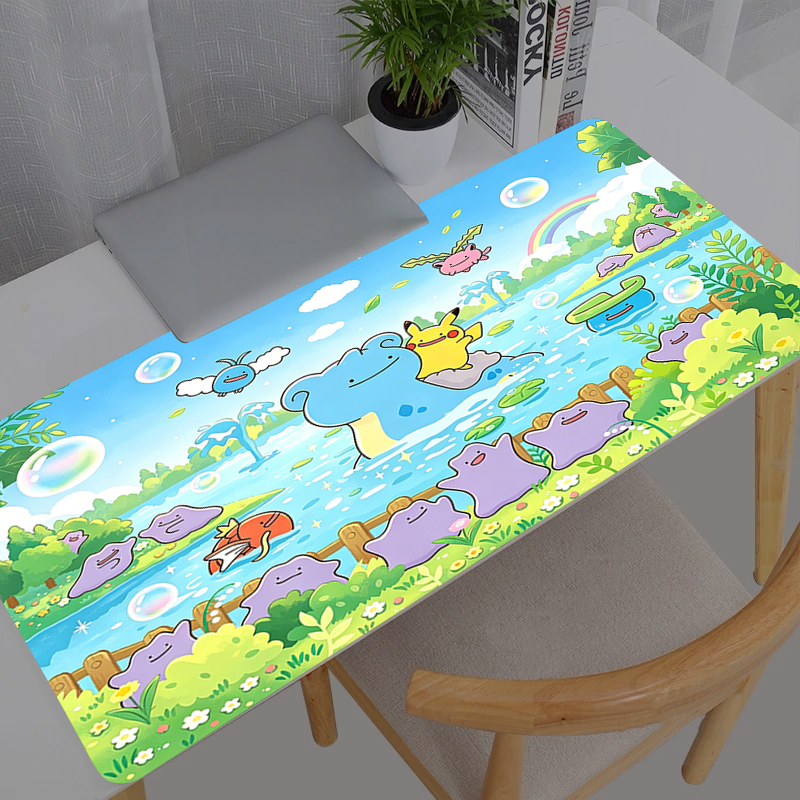 Tech Accessories For Desk - Mouse Pad Pokemon Pikachu Anime Durable