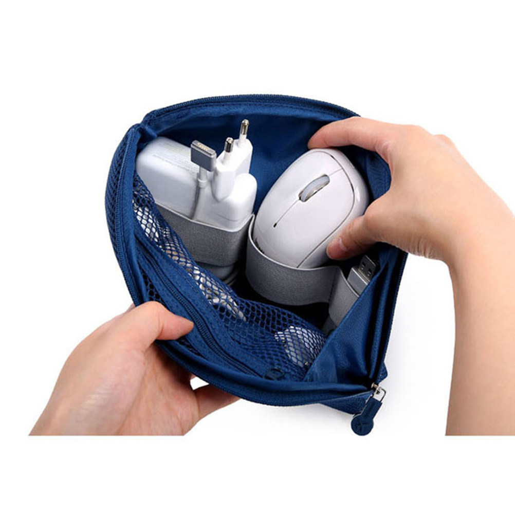 Tech Accessories Business - Universal Shockproof Tech Accessory Pouch Compact