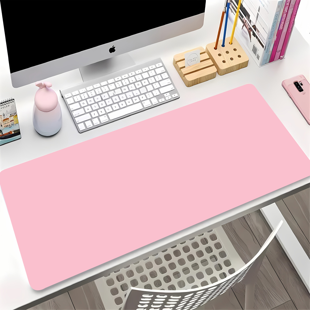 Tech Desktop Accessories - Solid Color Gaming Mouse Pad Gamer