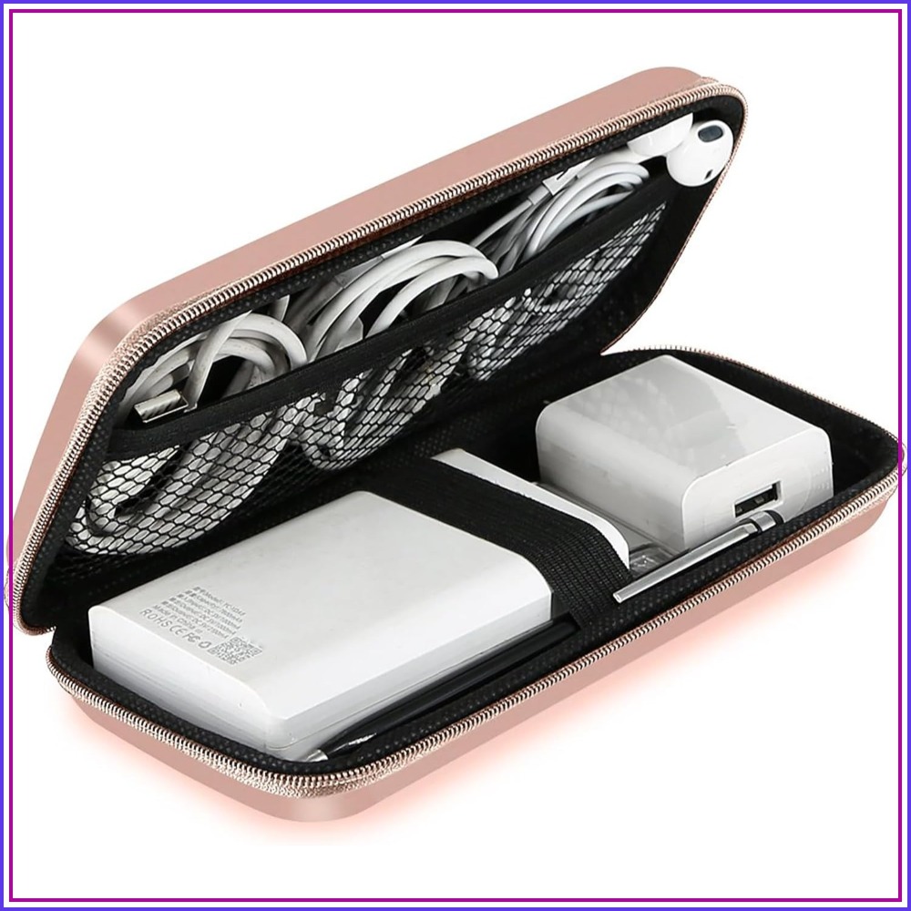 Tech Accessories Travel Bag - Travel Essential Electronics Organizer Pouch Charger