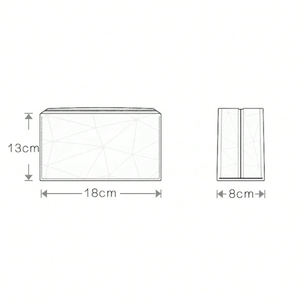 Geometric Luminous Makeup Bag  - Tech Accessories Travel Bag reseña y precio