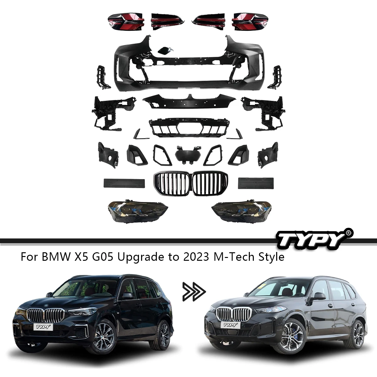 High Quality Body Kit For BMW  - M Tech Accessories reseña y precio