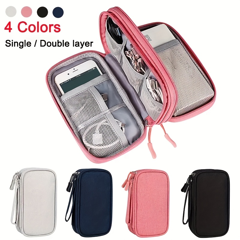 Portable Electronics Organizer - Tech Accessories Hard Case reseña y precio