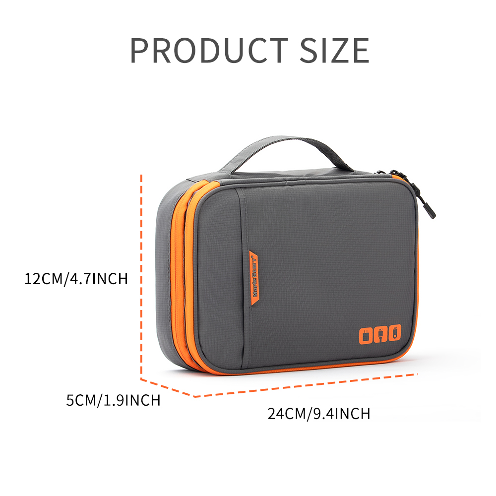Multi-Compartment Portable Ele - Tech Accessories Travel Bag reseña y precio