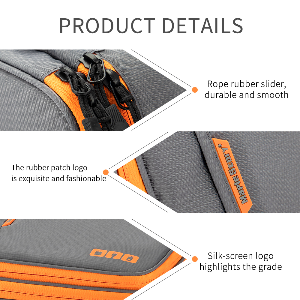 Multi-Compartment Portable Ele - Tech Accessories Travel Bag reseña y precio