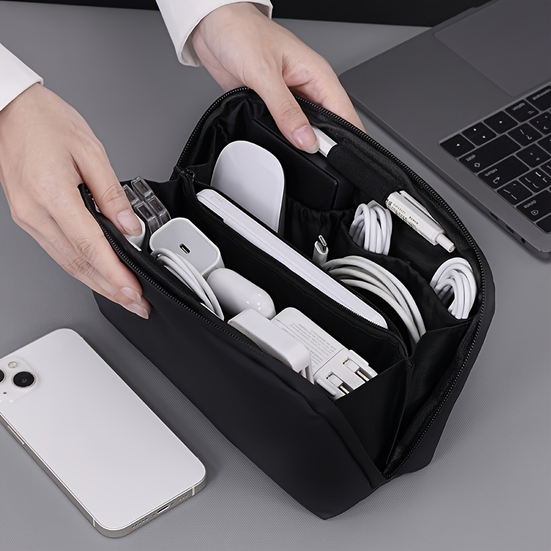 Portable Multi-Compartment Tec - Tech Accessories Storage reseña y precio