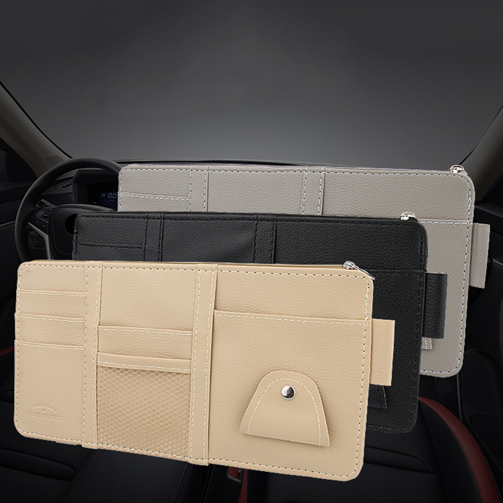 Car Sun Visor Organizer, Auto  - Tech Accessories Bag reseña y precio