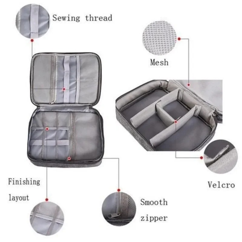 Electronics Organizer Travel C - Tech Accessories Travel Bag reseña y precio