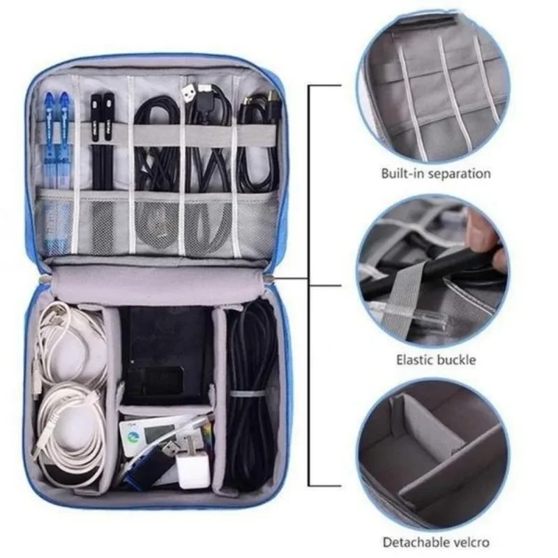 Electronics Organizer Travel C - Tech Accessories Travel Bag reseña y precio