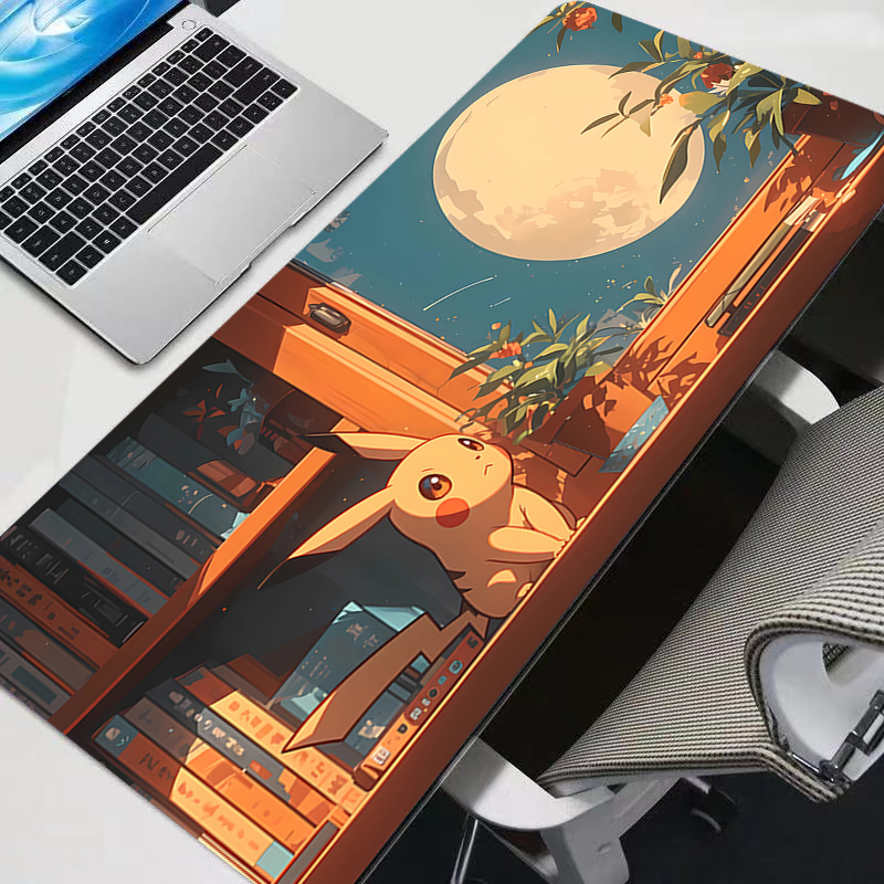 Mouse Pad Large P-Pikachu Rubb - Tech Accessories For Desk reseña y precio