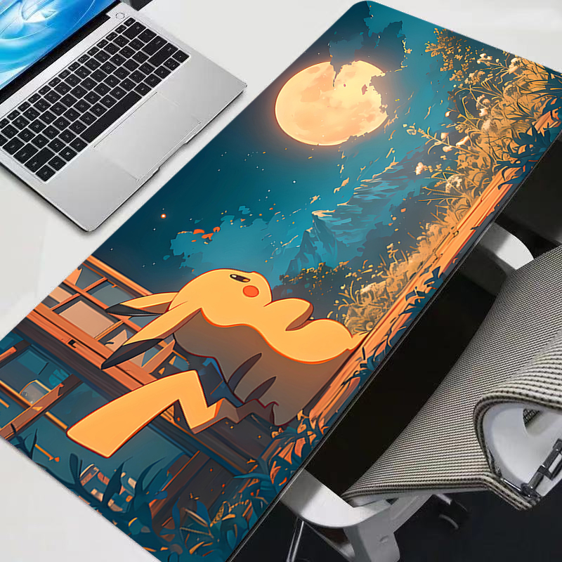Mouse Pad Large P-Pikachu Rubb - Tech Accessories For Desk reseña y precio