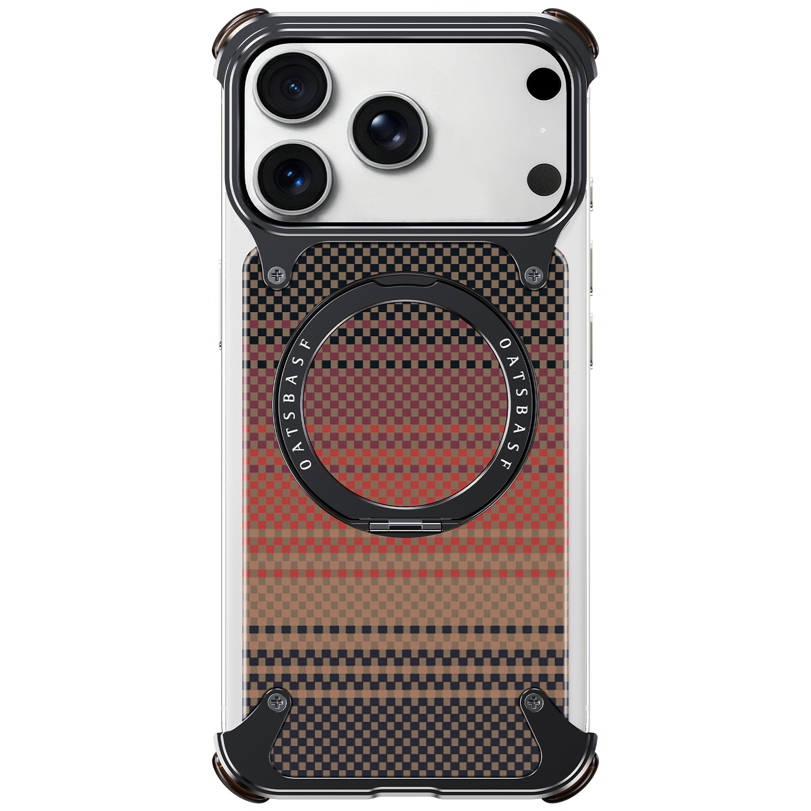 Oatsbasf Carbon Fiber Textured - Phone Stand Aluminum reseña y precio