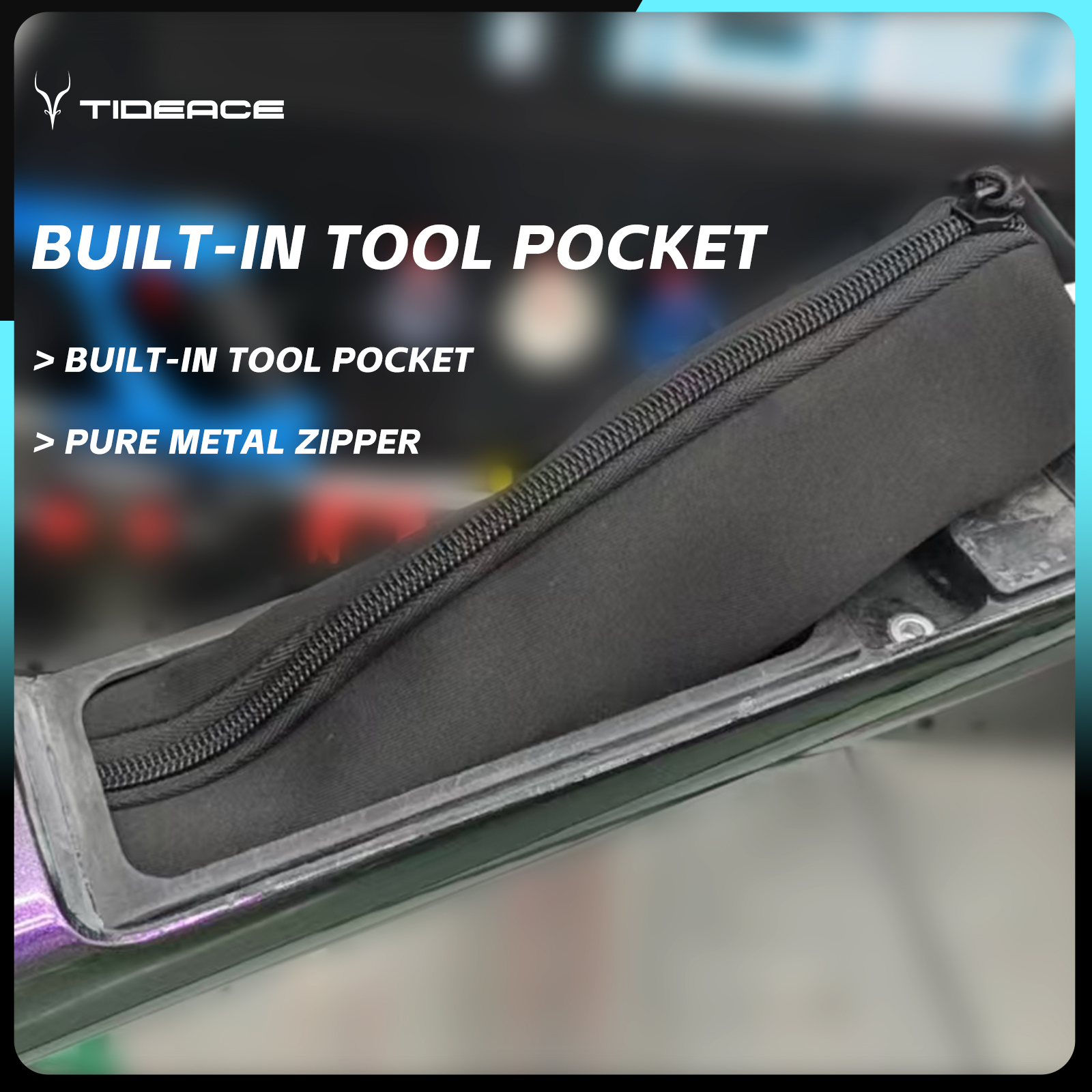 Box Tool Bag Bicycle Frame Bui - Tech Accessories Bag reseña y precio