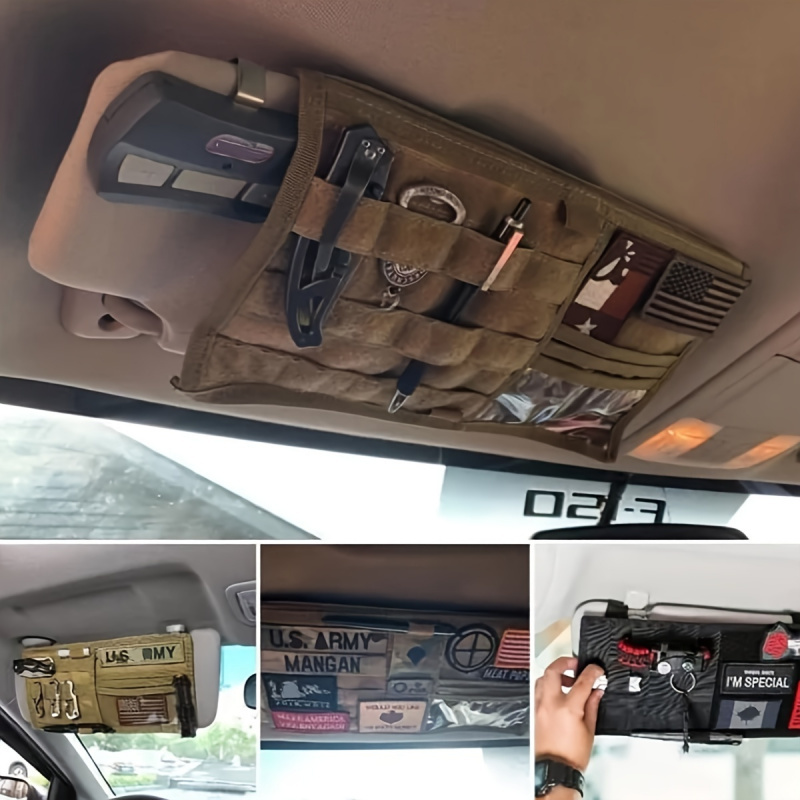 Space-Saving MOLLE Car Sun Vis - Tech Accessories Bag reseña y precio