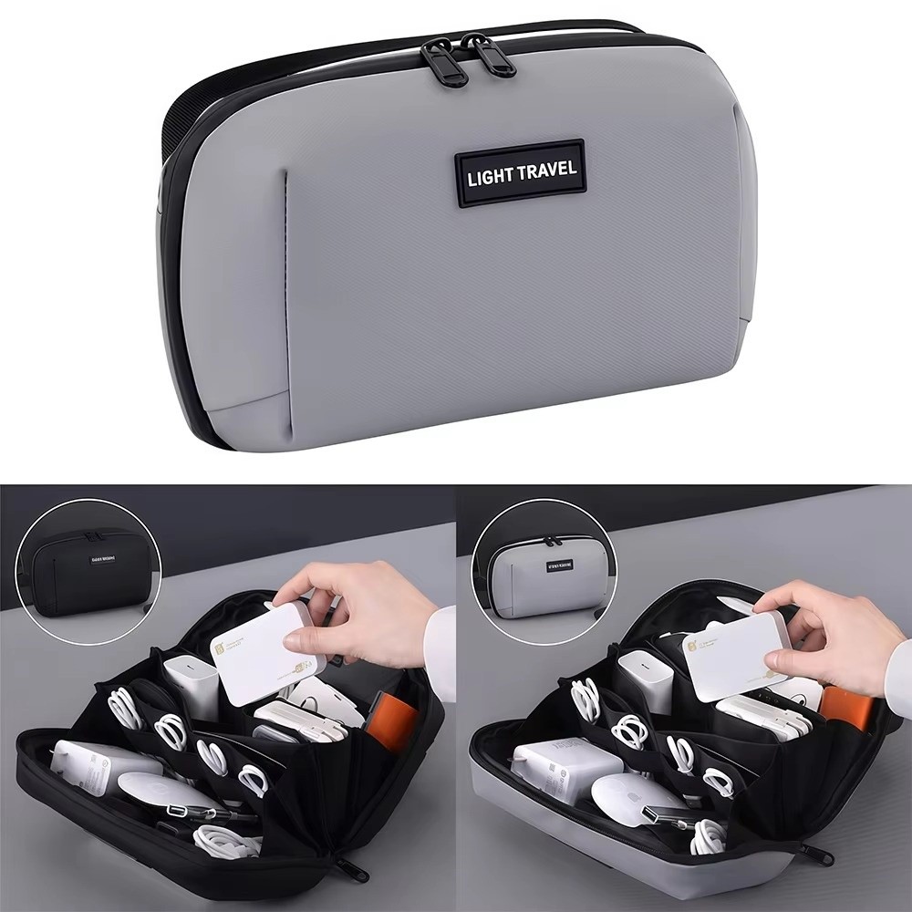 Portable Data Cable Storage Ba - Tech Accessories Travel Bag reseña y precio