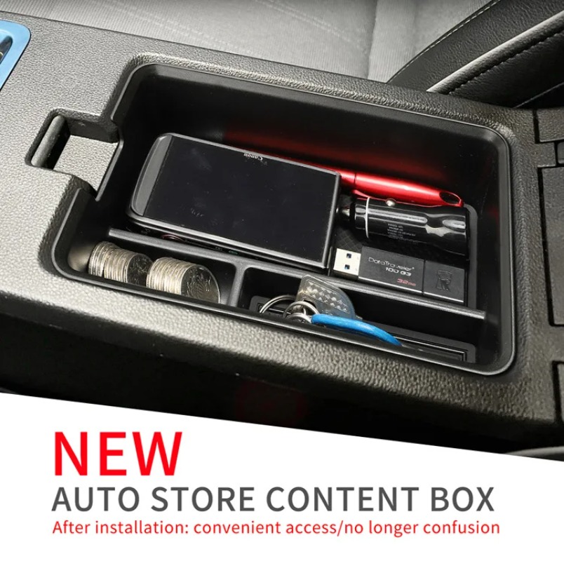 Car Armrest Storage Box Center - Tech Accessories Storage reseña y precio