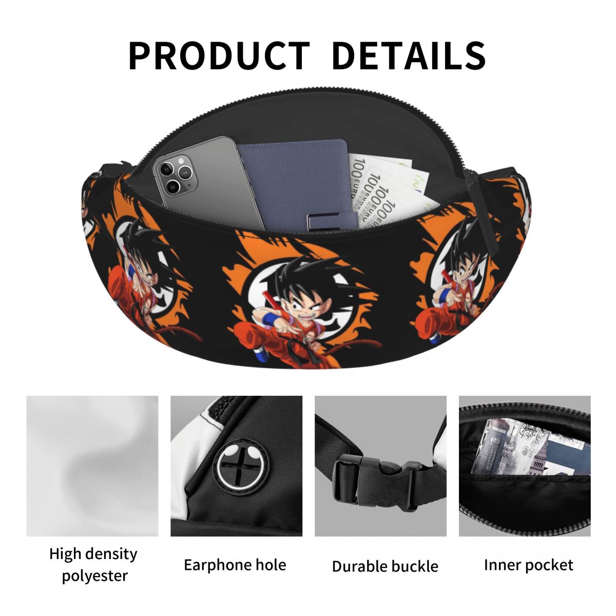 Custom Son G-Gokues  Z Fanny P - Tech Accessories Bag reseña y precio