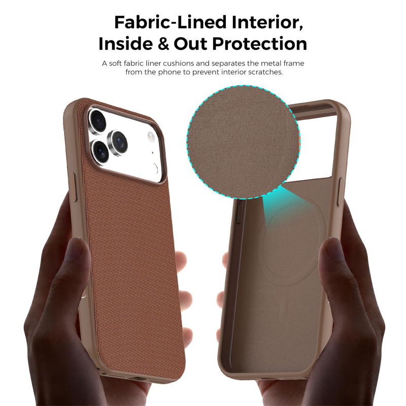 Luxury Tech Woven Fabric Magne - Tech Accessories Hard Case reseña y precio