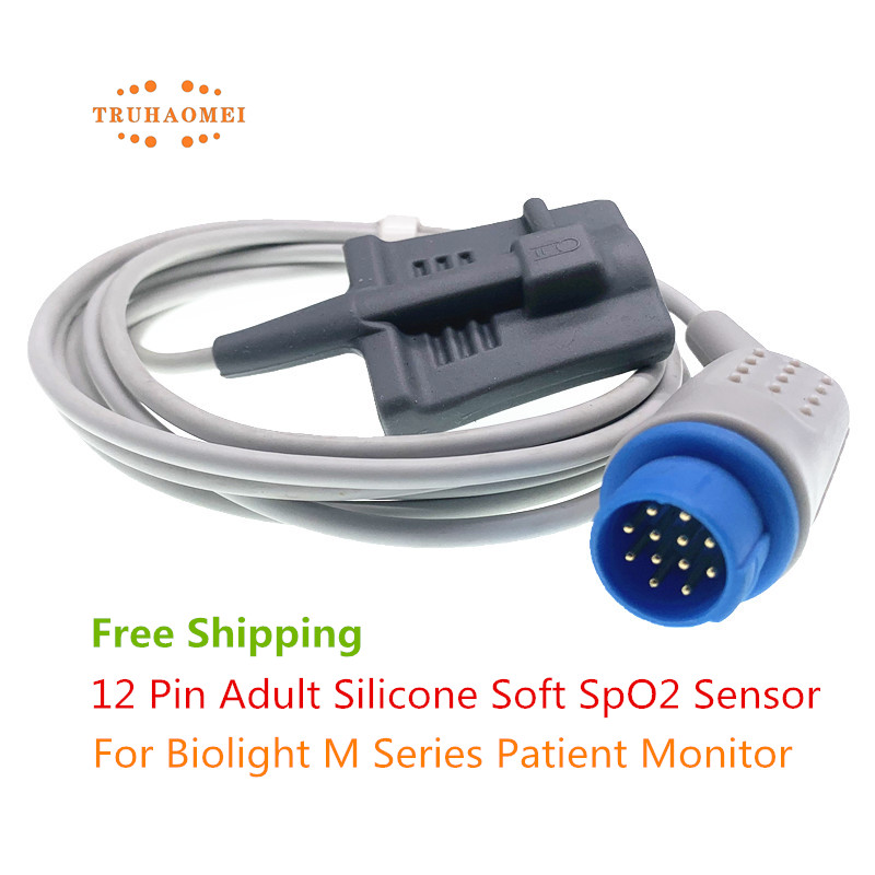 12 Pin SpO2 Sensor Reusable Di - M Tech Accessories reseña y precio