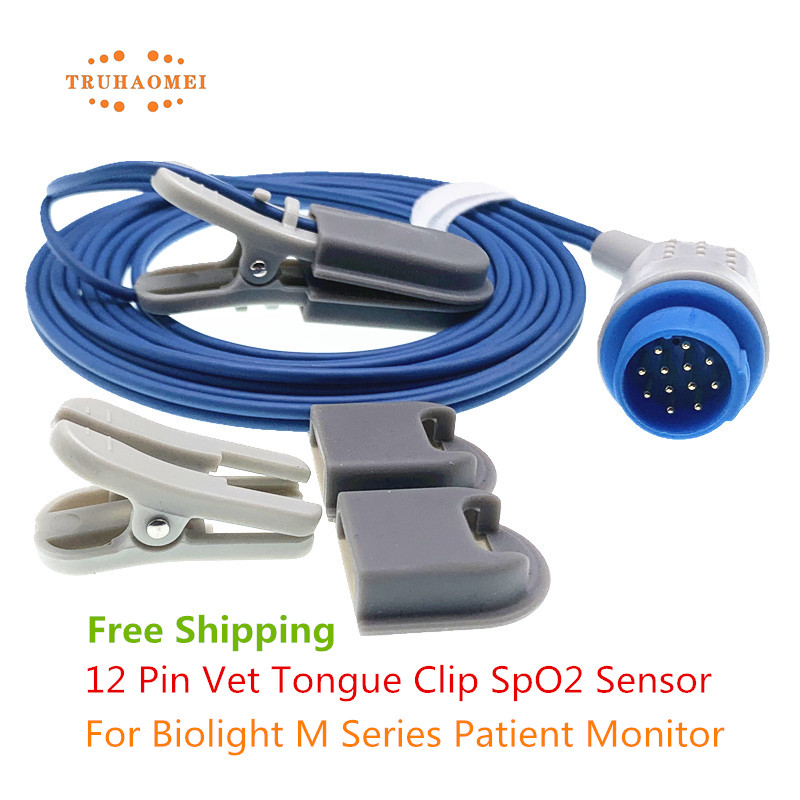 12 Pin SpO2 Sensor Reusable Di - M Tech Accessories reseña y precio