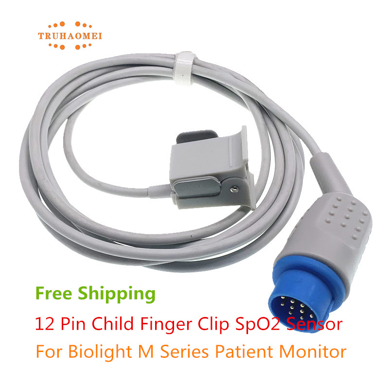 12 Pin SpO2 Sensor Reusable Di - M Tech Accessories reseña y precio