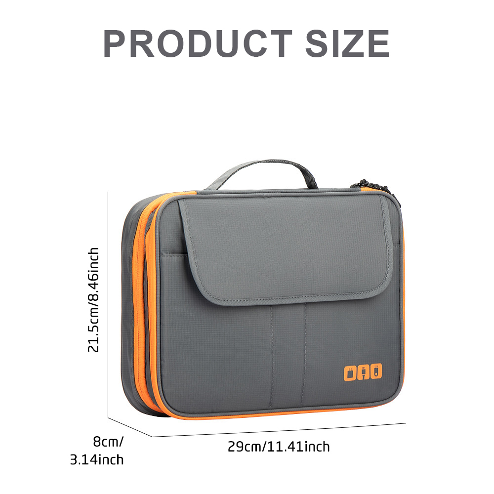 Large Capacity Tech Organizer  - Tech Accessories Travel Bag reseña y precio