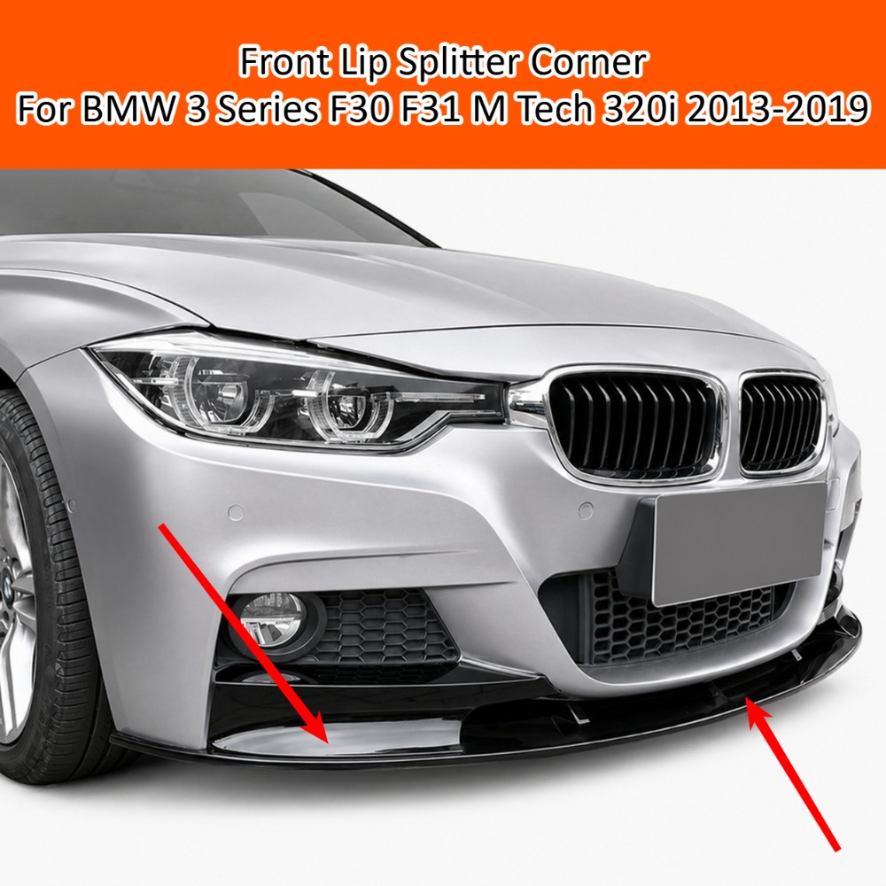 Front Lip Splitter Corner For  - M Tech Accessories reseña y precio