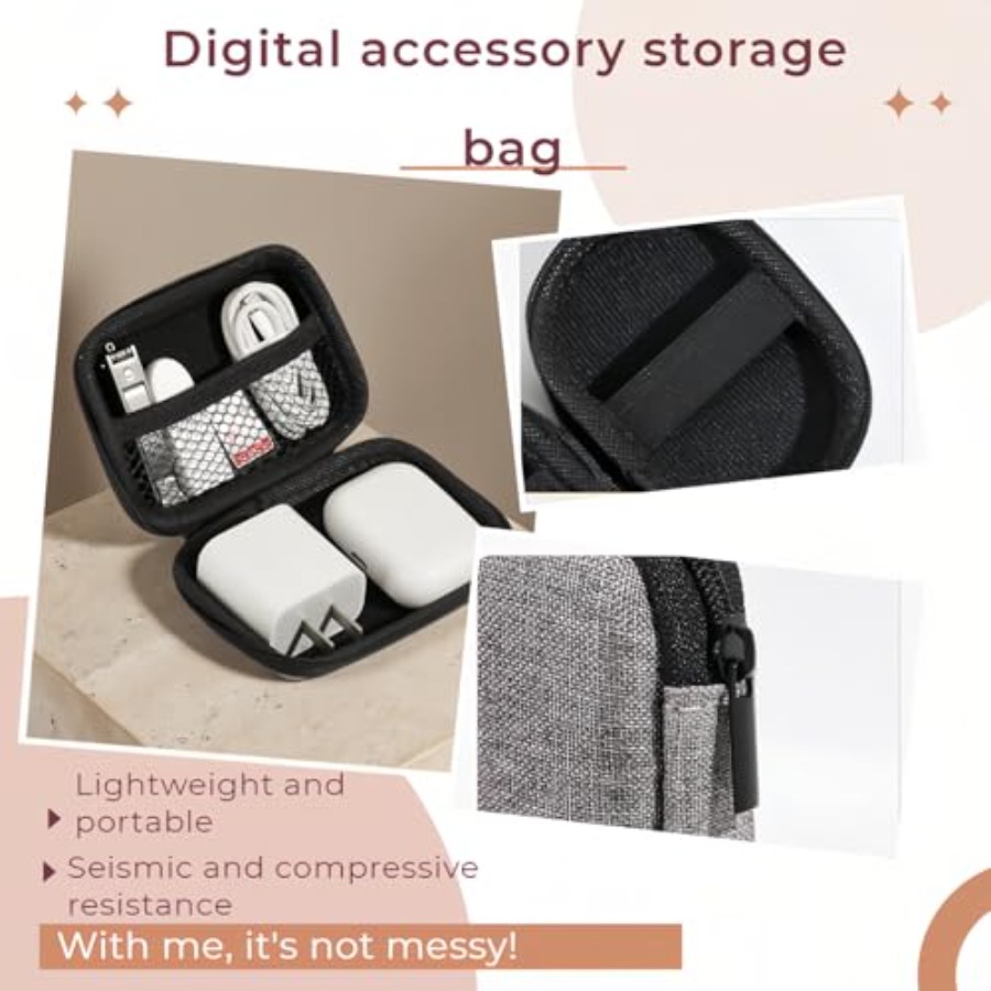 Electronic Accessories Organiz - Tech Accessories Travel Bag reseña y precio