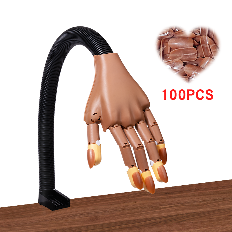 Nail Fake Practice Hand Movabl - Tech Accessories Store reseña y precio