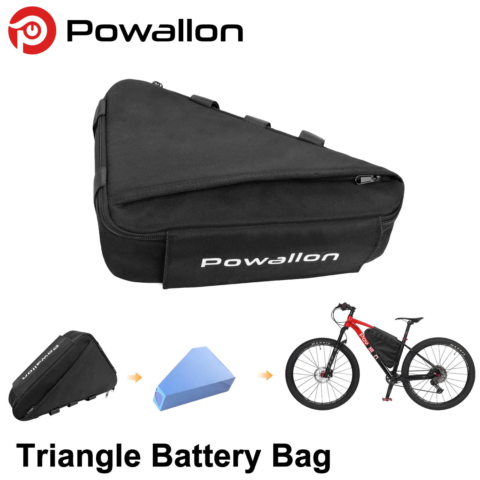 E-Bike Triangle Battery Bag Wa - Tech Accessories Bag reseña y precio