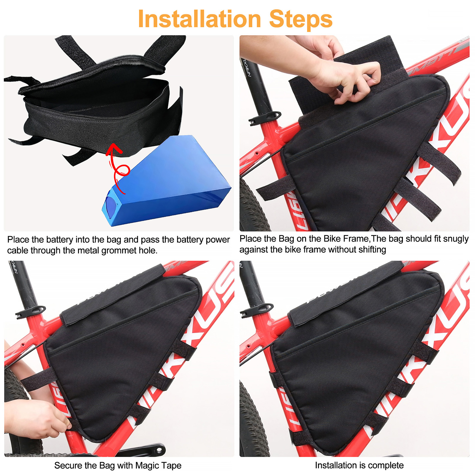E-Bike Triangle Battery Bag Wa - Tech Accessories Bag reseña y precio