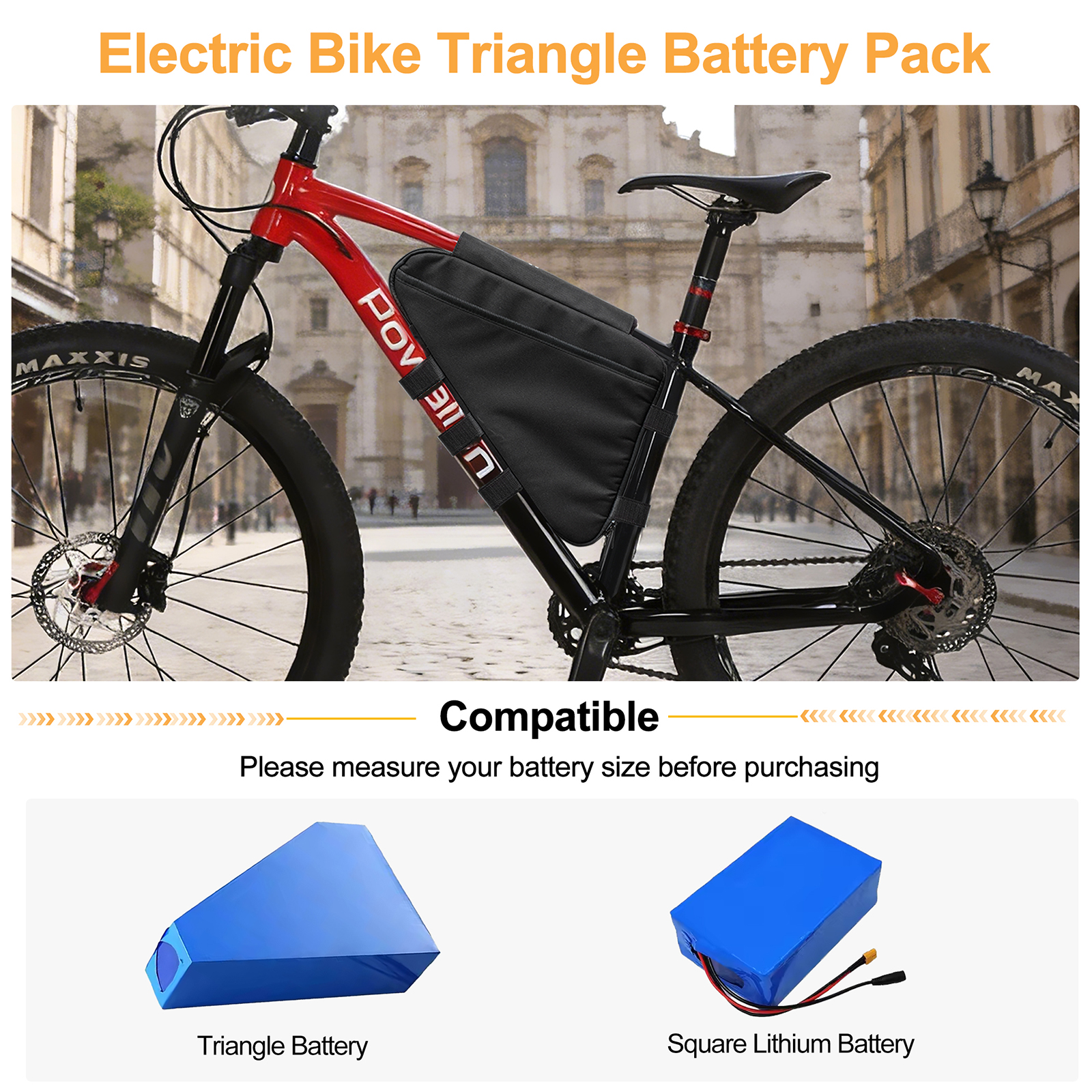 E-Bike Triangle Battery Bag Wa - Tech Accessories Bag reseña y precio