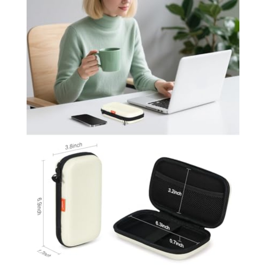 Small Travel Electronic Organi - Tech Accessories Hard Case reseña y precio