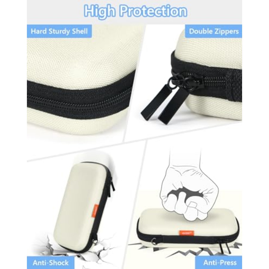 Small Travel Electronic Organi - Tech Accessories Hard Case reseña y precio