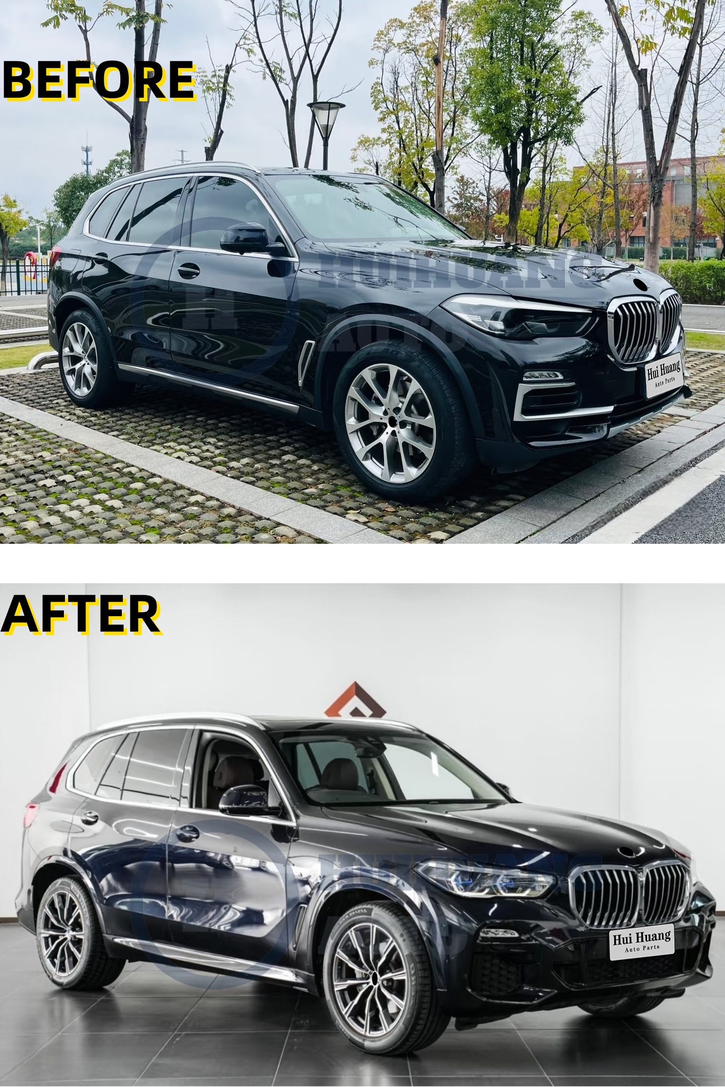 M-tech Style Body Kits for  X5 - M Tech Accessories reseña y precio