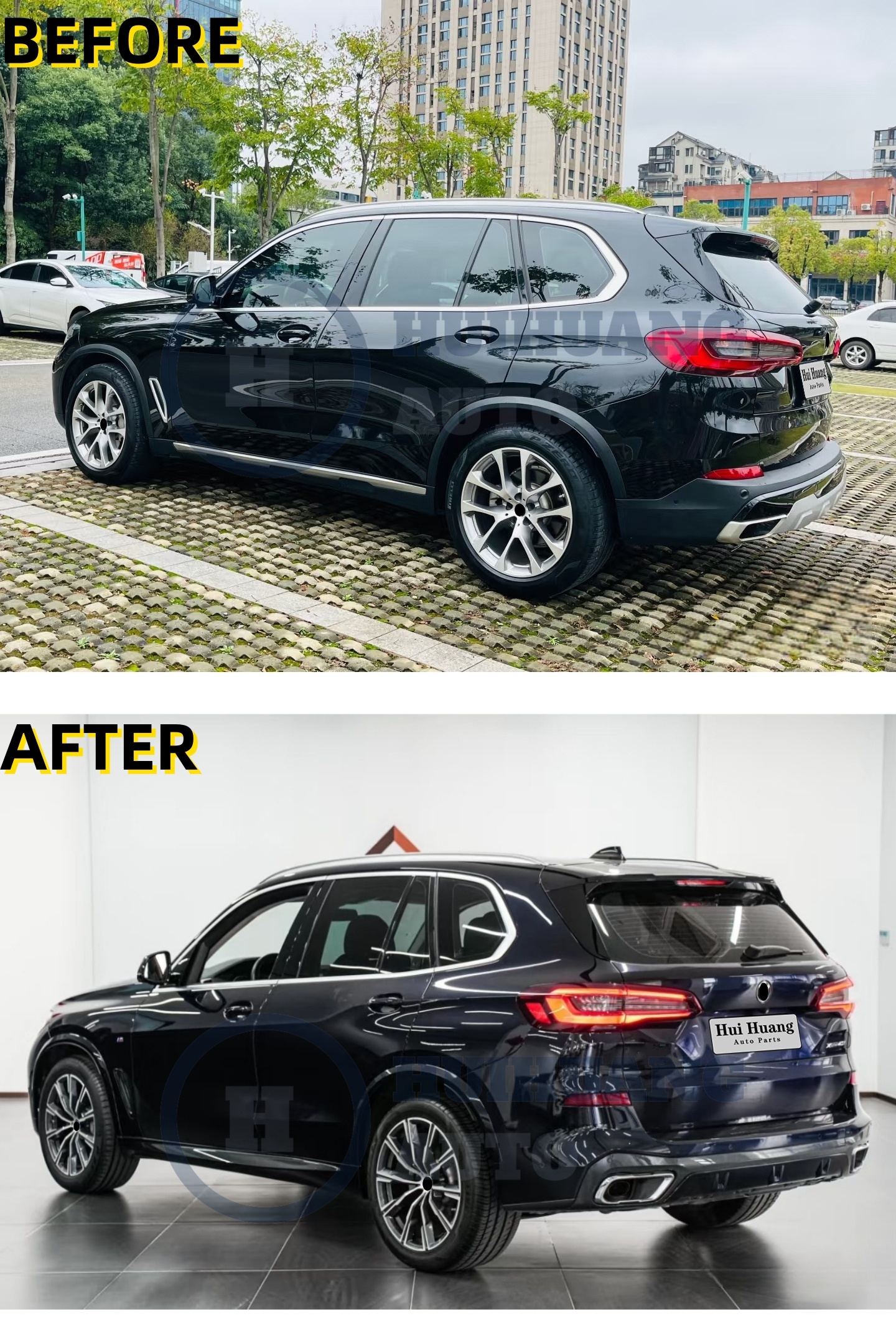 M-tech Style Body Kits for  X5 - M Tech Accessories reseña y precio