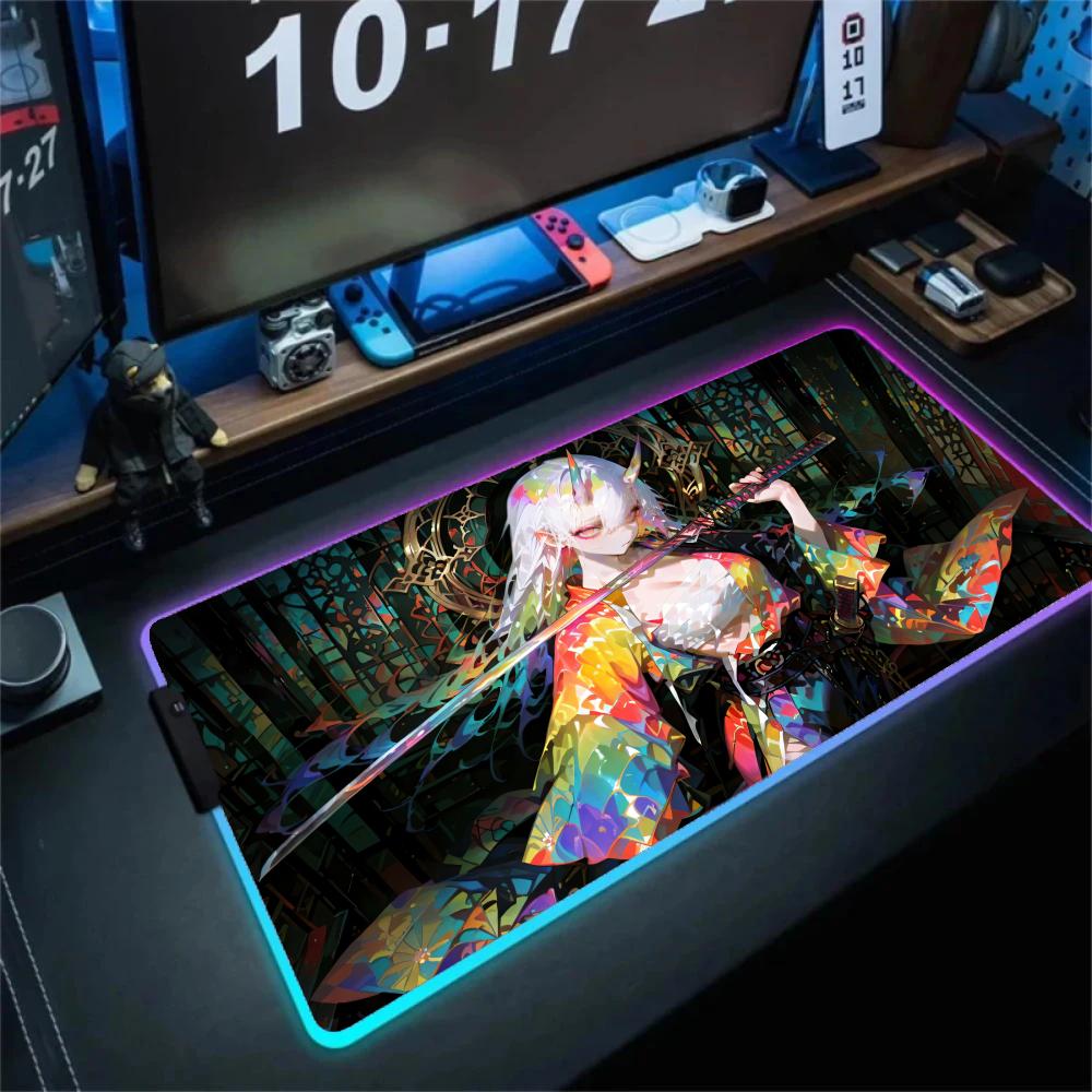 Japan Samurai Girl Mouse Pad L - Tech Desktop Accessories reseña y precio