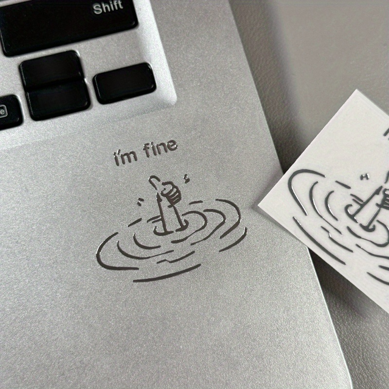 3Pcs, 3D Personality Stickers, - Tech Accessories Designer reseña y precio