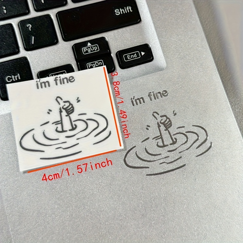 3Pcs, 3D Personality Stickers, - Tech Accessories Designer reseña y precio