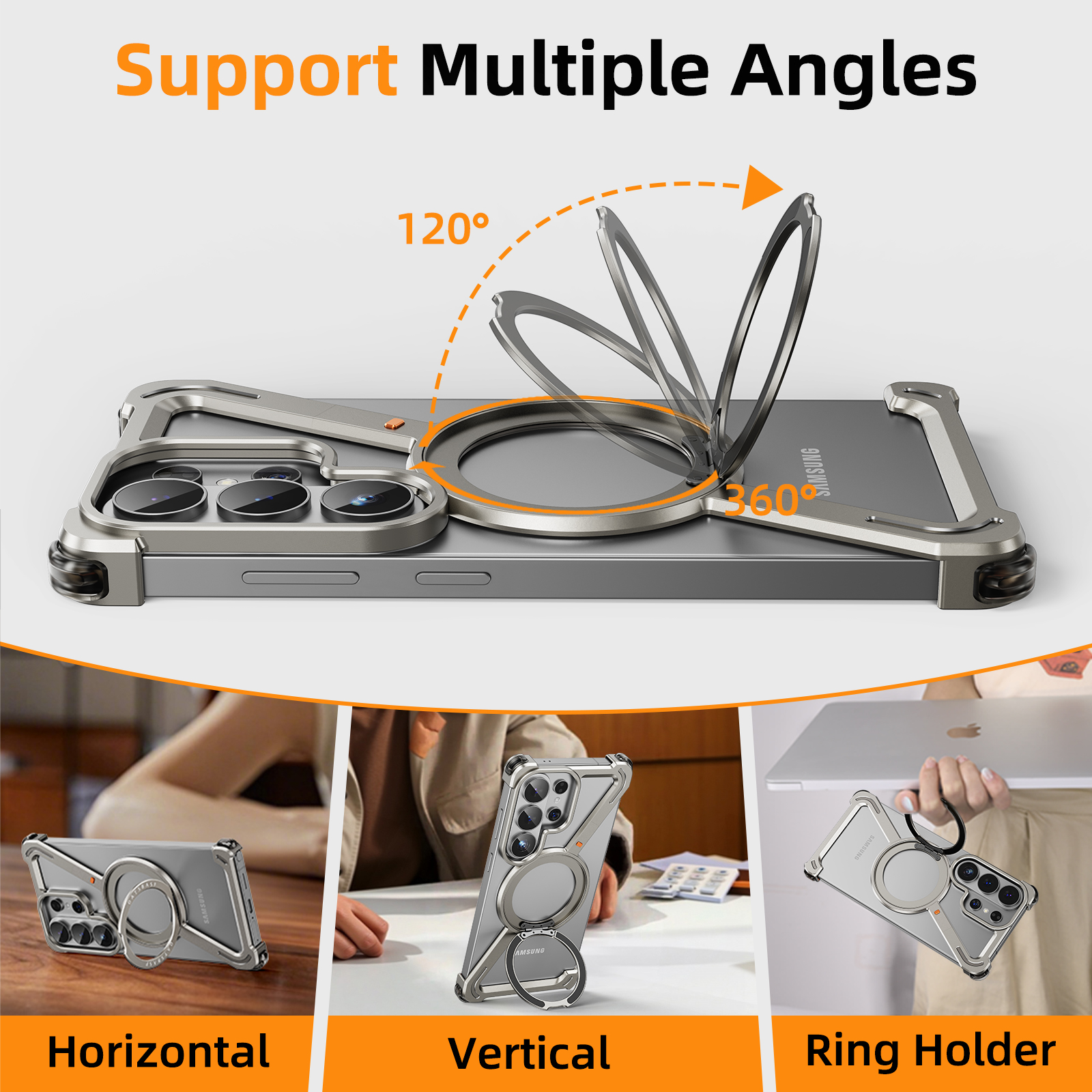 Eary for Samsung Galaxy S26 Ul - Phone Stand Aluminum reseña y precio